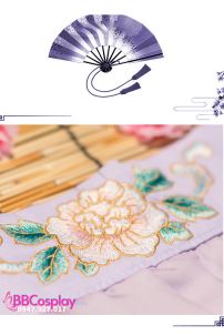 Hán Phục Hải Đường Tử Sắc