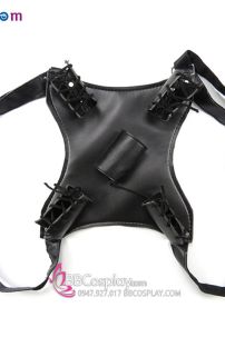 Đai Đeo Kiếm Chéo Sau Lưng - Kèm Kiếm Gỗ 75Cm