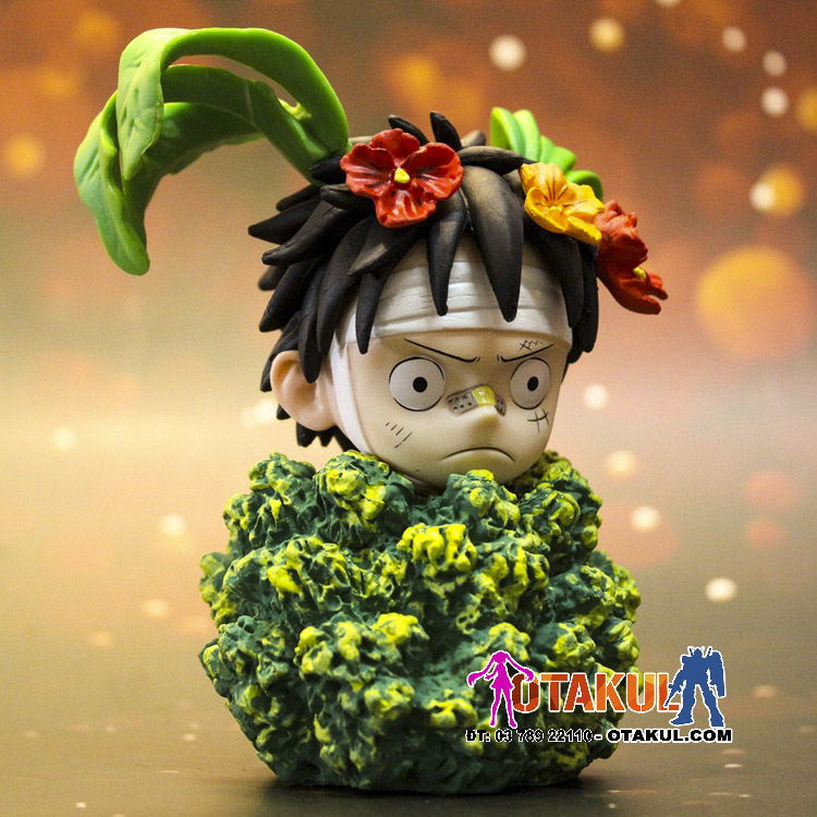 Mô Hình Figure One Piece Grass Luffy Funny Childhood 12Cm