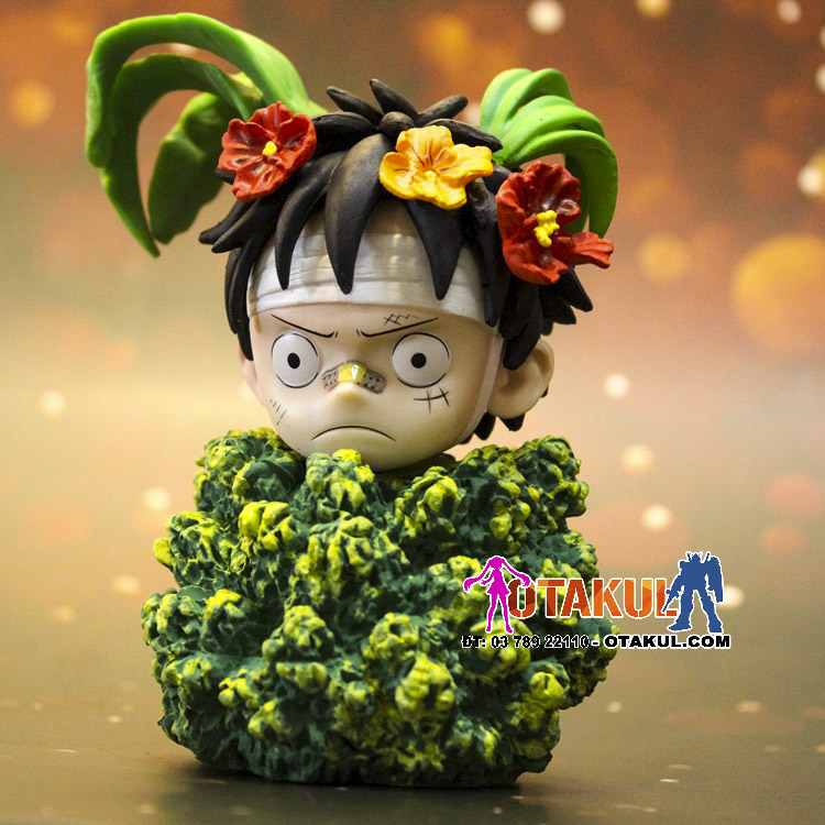 Mô Hình Figure One Piece Grass Luffy Funny Childhood 12Cm