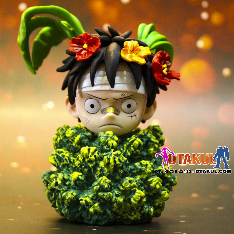Mô Hình Figure One Piece Grass Luffy Funny Childhood 12Cm