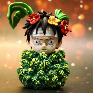 Mô Hình Figure One Piece Grass Luffy Funny Childhood 12Cm