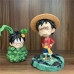 Mô Hình Figure One Piece Grass Luffy Funny Childhood 12Cm