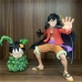 Mô Hình Figure One Piece Grass Luffy Funny Childhood 12Cm