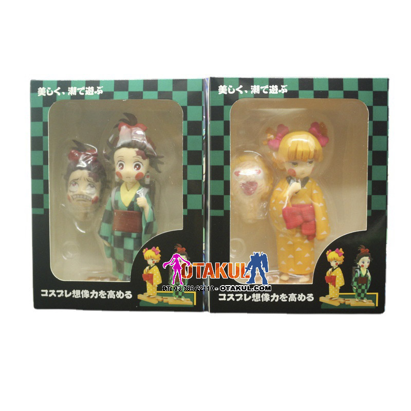 Mô Hình Nhân Vật Figure Nezuko-Tanjiro - Kimetsu No Yaiba