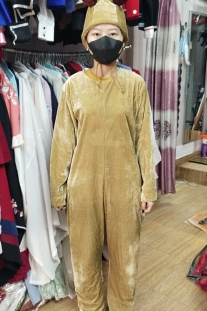 Đồ Tuần Lộc Liền Thân Màu Nâu