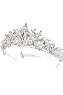 Vương Miện Tiara Trắng