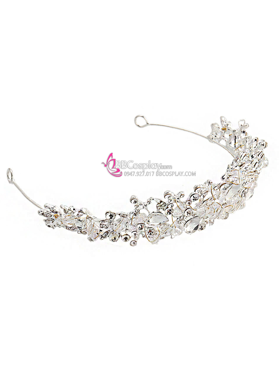 Vương Miện Tiara Trắng