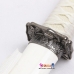 Bộ 3 Kiếm Nhật Samurai Trắng Khắc Vân Rồng