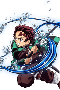 Mô Hình Kiếm Gỗ Kamado Tanjirou 1M (Lưỡi Đen) - Kimetsu No Yaiba - Kiếm Gỗ Đen