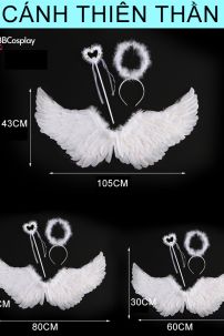 Cánh Thiên Thần Lông Ngỗng Cho Bé