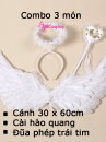 Cánh Thiên Thần Lông Ngỗng Cho Bé Size 30 X 60Cm