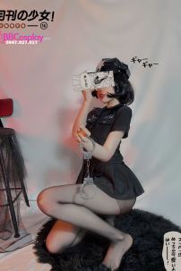 Trang Phục Nữ Cảnh Sát Đen - Có Nón