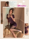 Đồ Nữ Tiếp Viên Sexy - Màu Tím