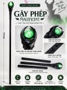 GẬY MALE - ĐÈN XANH LÁ