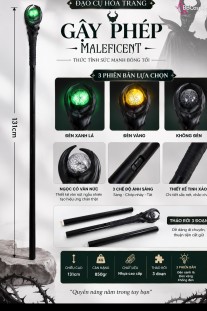 Gậy Phép Maleficent - Có Đèn - Gậy Phù Thuỷ