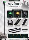 Gậy Phép Maleficent - Có Đèn - Gậy Phù Thuỷ