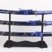 Bộ 3 Kiếm Nhật Samurai Xanh Khắc Vân Rồng