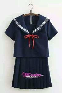 Bộ Nữ Sinh Xanh Đen