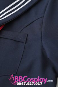 Bộ Nữ Sinh Xanh Đen