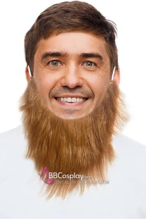 Bộ Râu Càm Màu Nâu Hoá Trang Yêu Tinh