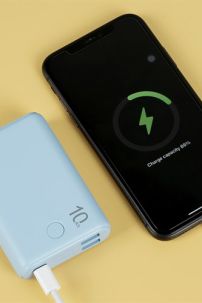 Pin Sạc Dự Phòng Cho Mascot Bơm Hơi - Màu Xanh Dương