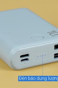 Pin Sạc Dự Phòng Cho Mascot Bơm Hơi - Màu Xanh Dương