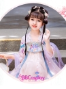 Trang Phục Hằng Nga Cho Bé - Thiên Điểu Hồng Hoa