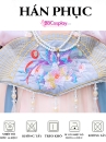 Trang Phục Hằng Nga Cho Bé - Thiên Điểu Hồng Hoa