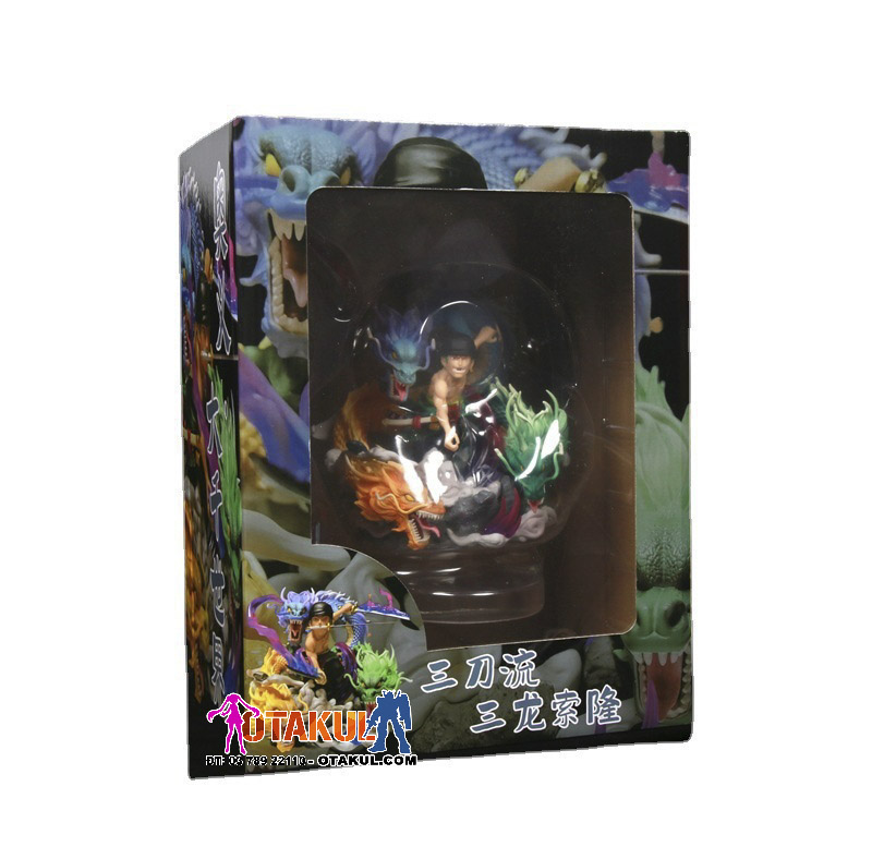 Mô Hình One Piece Roronoa Zoro Tam Long Cưỡi Rồng