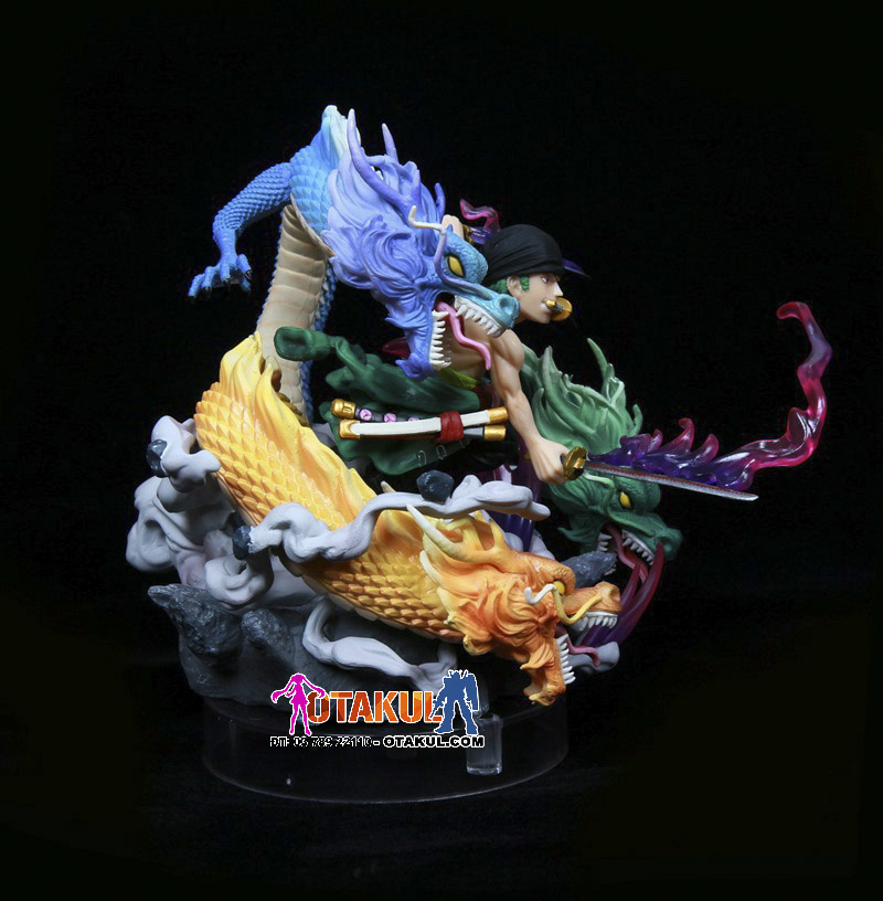 Mô Hình One Piece Roronoa Zoro Tam Long Cưỡi Rồng