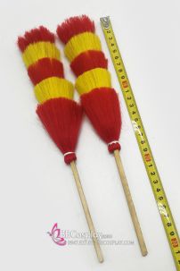 Chân Lông Chim Trĩ Mẫu 5 Tầng - Đỏ Vàng