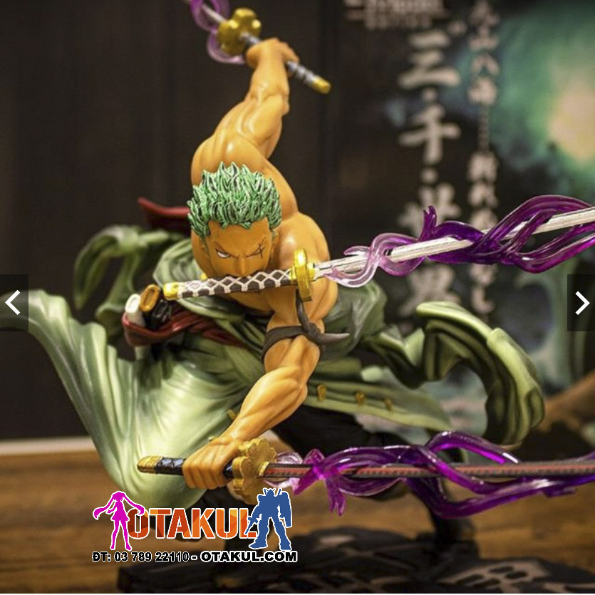 Mô Hình Roronoa Zoro Tam Kiếm POP