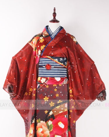 Kimono Đỏ Đô - Love Live