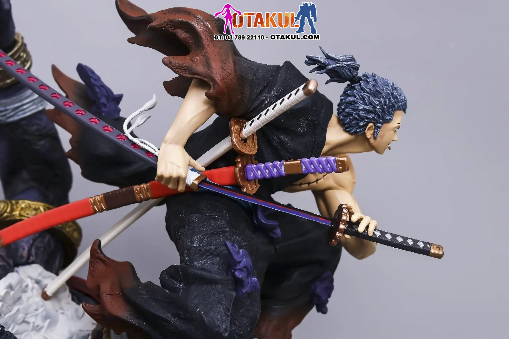 Mô Hình Figure Zoro Quỷ Thần Asura Có Led