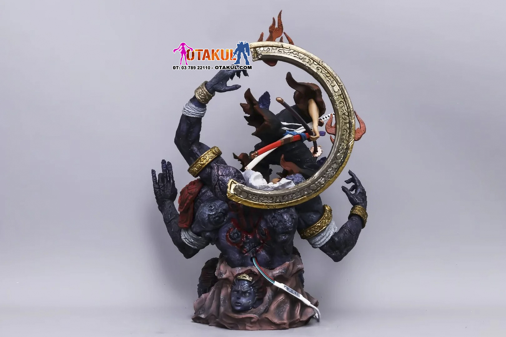 Mô Hình Figure Zoro Quỷ Thần Asura Có Led