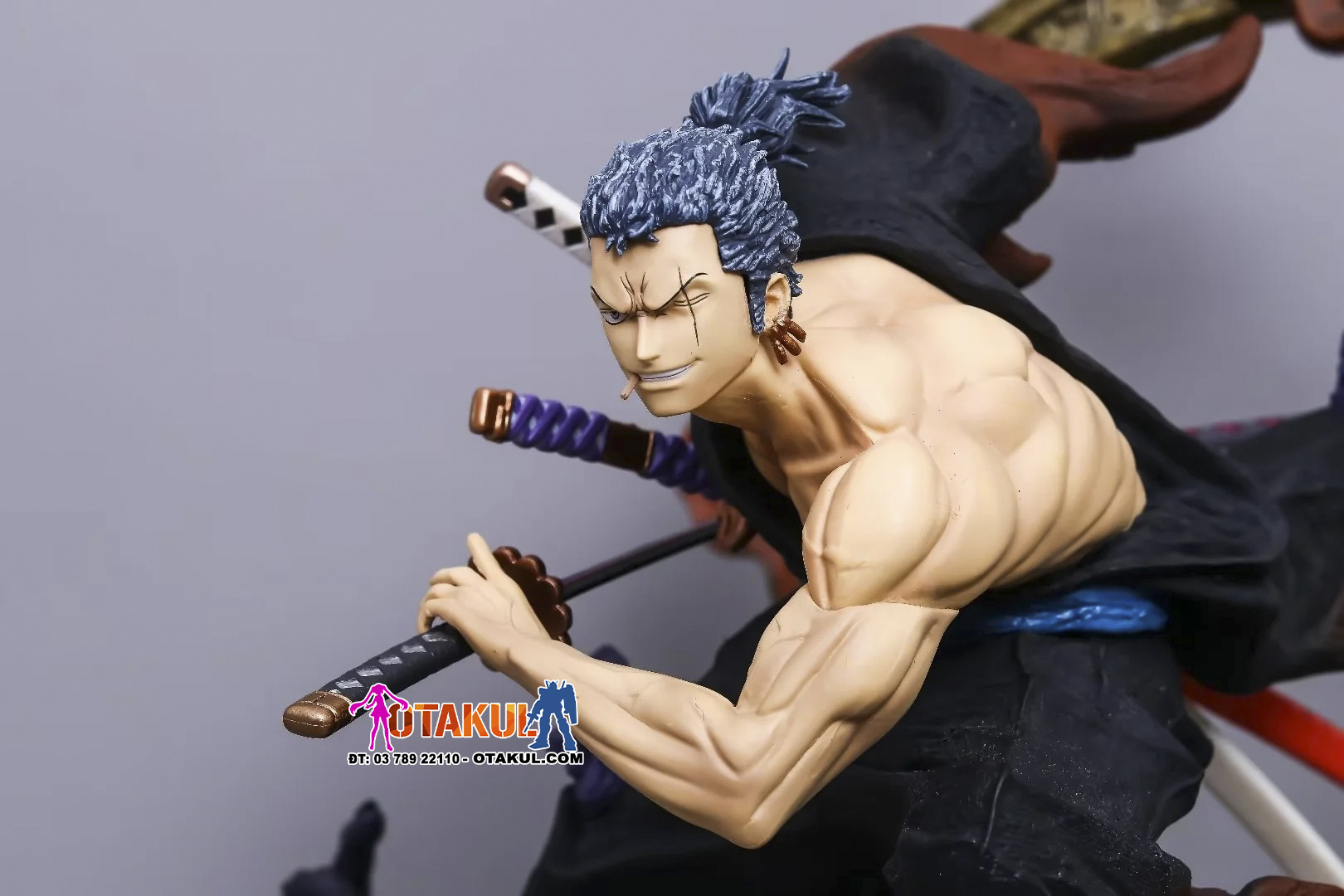 Mô Hình Figure Zoro Quỷ Thần Asura Có Led