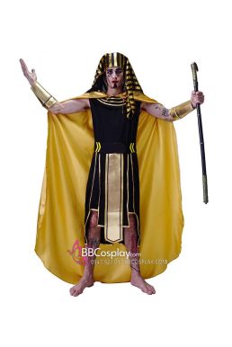Trang Phục Vua Ai Cập Có Choàng Vàng
