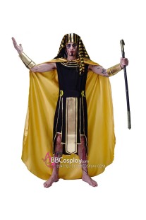 Trang Phục Ai Cập Thần Anubis Choàng Vàng