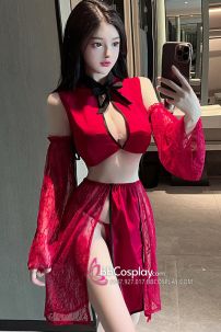 Trang Phục Ngủ Cô Gái Trung Hoa Sexy