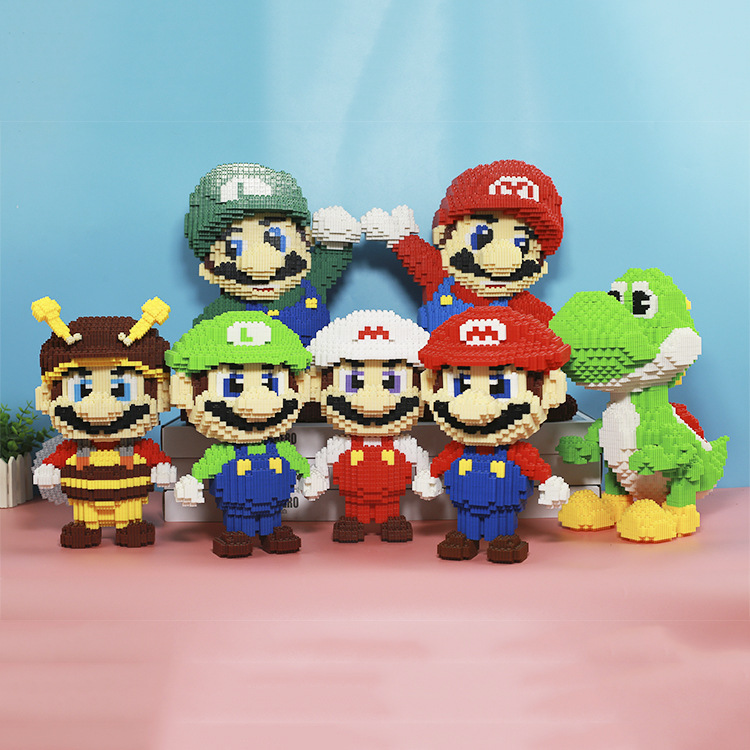 Mô Hình Lego Mario Nhỏ