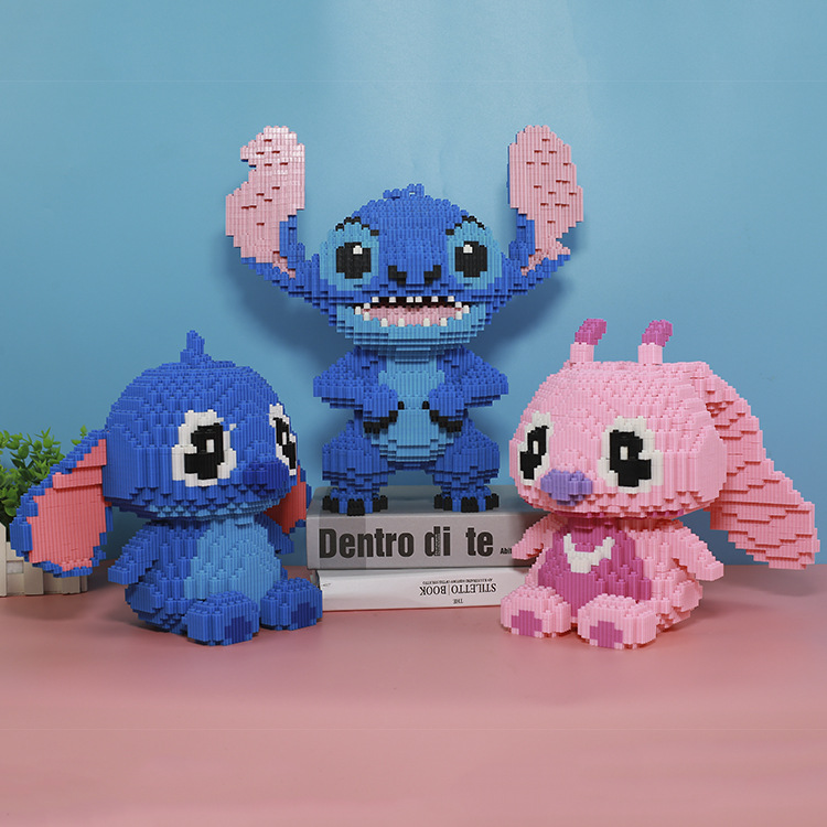 Mô Hình Lego Stitch - Lilo & Stitch Đứng