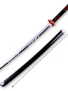 Kiếm Gỗ Nhật Luân Kiếm Kamado Tanjirou Thế Hệ 3 Làng Thợ Rèn Lưỡi Trắng Đen - Kimetsu No Yaiba