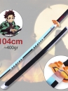 Kiếm Gỗ Nhật Luân Kiếm Kamado Tanjirou Thế Hệ 3 Làng Thợ Rèn Lưỡi Xanh - Kimetsu No Yaiba