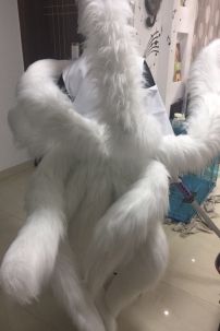 Set 9 Đuôi Hồ Ly - Hồ Ly Chín Đuôi Trắng Dài 100Cm