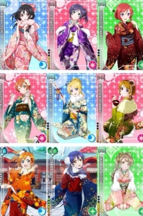 Trang Phục Nhật Bản Kimono - LOVE LIVE