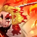 Kiếm Gỗ Luân Kiếm Viêm Trụ Rengoku - Kimetsu No Yaiba