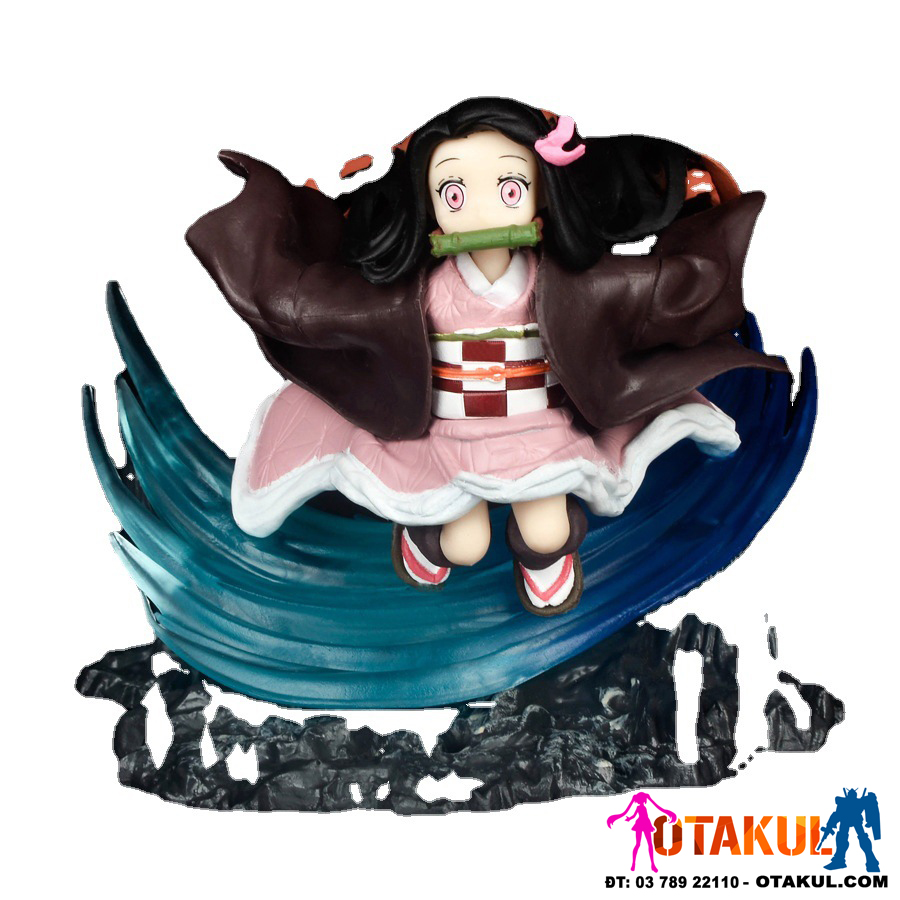 Mô Hình Figure Nezuko Chibi Đang Chạy - Kimetsu No Yaiba