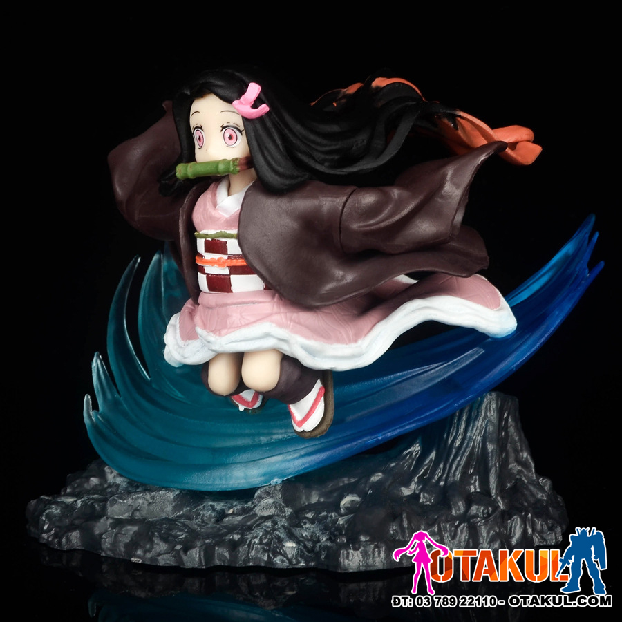 Mô Hình Figure Nezuko Chibi Đang Chạy - Kimetsu No Yaiba