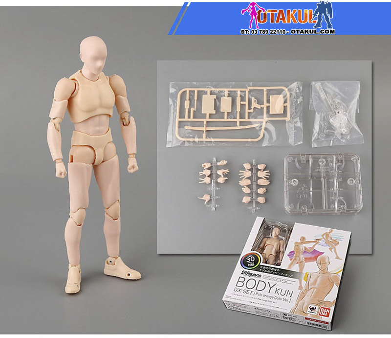 Mô Hình Figma Body-Kun DX SET Yellow